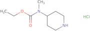 Ethyl N-methyl-N-(piperidin-4-yl)carbamate hydrochloride