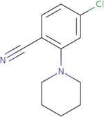 4-Chloro-2-(piperidin-1-yl)benzonitrile