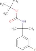 tert-Butyl 2-(3-fluorophenyl)propan-2-ylcarbamate