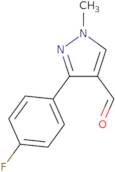 3-(4-Fluorophenyl)-1-methyl-1H-pyrazole-4-carbaldehyde