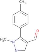 1-Methyl-5-(4-methylphenyl)-1H-pyrazole-4-carboxaldehyde