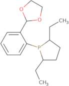 (2S,5S)-1-(2-(1,3-Dioxolan-2-yl)phenyl)-2,5-diethylphospholane