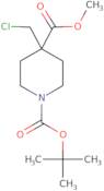 1-tert-Butyl 4-methyl 4-(chloromethyl)piperidine-1,4-dicarboxylate