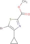 Methyl 5-bromo-4-cyclopropyl-1,3-thiazole-2-carboxylate