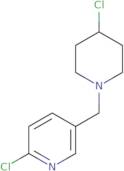 2-Chloro-5-((4-chloropiperidin-1-yl)methyl)pyridine