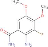 2-Amino-3-Fluoro-4,5-Dimethoxybenzamide