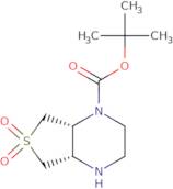 rac-tert-Butyl (4aR,7aS)-6,6-dioxo-octahydro-6Î»6-thieno[3,4-b]piperazine-1-carboxylate