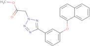 Methyl 2-[5-[3-(1-naphthyloxy)phenyl]-2H-tetrazol-2-yl]acetate