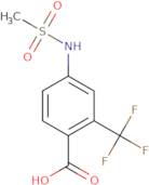 4-(Methylsulfonamido)-2-(trifluoromethyl)benzoic acid