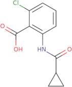 2-Chloro-6-[(cyclopropylcarbonyl)amino]benzoic acid