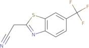 2-[6-(Trifluoromethyl)-1,3-benzothiazol-2-yl]acetonitrile