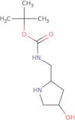 tert-Butyl N-{[(2R,4R)-4-hydroxypyrrolidin-2-yl]methyl}carbamate