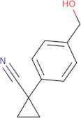1-[4-(Hydroxymethyl)phenyl]cyclopropane-1-carbonitrile