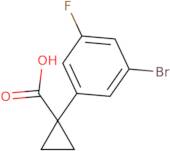 1-(3-Bromo-5-fluorophenyl)cyclopropane-1-carboxylic acid