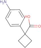 1-(4-Aminophenyl)cyclobutane-1-carboxylic acid