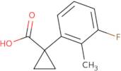 1-(3-Fluoro-2-methylphenyl)cyclopropane-1-carboxylic acid