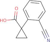 1-(2-Cyanophenyl)cyclopropane-1-carboxylic acid