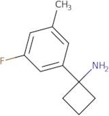 1-(3-Fluoro-5-methylphenyl)cyclobutan-1-amine