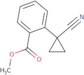 Methyl 2-(1-cyanocyclopropyl)benzoate