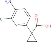 1-(4-Amino-3-chlorophenyl)cyclopropanecarboxylic acid