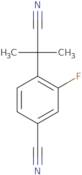 4-(1-Cyano-1-methylethyl)-3-fluorobenzonitrile