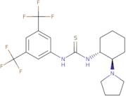 1-[3,5-Bis(trifluoromethyl)phenyl]-3-[(1R,2R)-2-(pyrrolidin-1-yl)cyclohexyl]thiourea