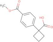 1-(4-(Methoxycarbonyl)phenyl)cyclobutanecarboxylic acid