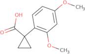 1-(2,4-Dimethoxyphenyl)cyclopropanecarboxylic acid