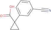 1-(3-Cyanophenyl)cyclopropane-1-carboxylic acid