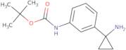 tert-Butyl N-[3-(1-aminocyclopropyl)phenyl]carbamate