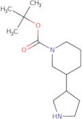 tert-Butyl 3-(pyrrolidin-3-yl)piperidine-1-carboxylate
