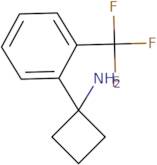 1-[2-(Trifluoromethyl)phenyl]cyclobutan-1-amine