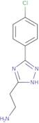 2-[5-(4-Chlorophenyl)-4H-1,2,4-triazol-3-yl]ethan-1-amine