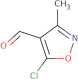 5-Chloro-3-methyl-1,2-oxazole-4-carbaldehyde