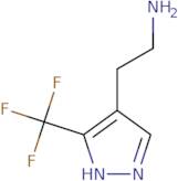 2-[3-(Trifluoromethyl)-1H-pyrazol-4-yl]ethan-1-amine