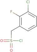 (3-Chloro-2-fluorophenyl)methanesulfonyl chloride