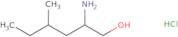 2-Amino-4-methylhexan-1-ol hydrochloride