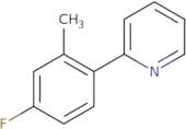 2-(4-Fluoro-2-methylphenyl)pyridine