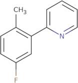 2-(3-Fluoro-6-methylphenyl)pyridine