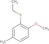 Ethyl 2-methoxy-5-methylphenyl sulfide