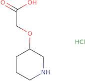 2-(Piperidin-3-yloxy)acetic acid hydrochloride