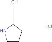 2-ethynylpyrrolidine hydrochloride