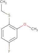 Ethyl(4-fluoro-2-methoxyphenyl)sulfane