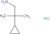 2-Cyclopropyl-2-methylpropan-1-amine hydrochloride