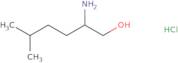 2-Amino-5-methylhexan-1-ol hydrochloride