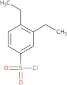 3,4-Diethylbenzene-1-sulfonyl chloride