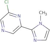 2-Chloro-6-(1-methyl-1H-imidazol-2-yl)pyrazine