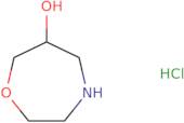 1,4-Oxazepan-6-ol hydrochloride