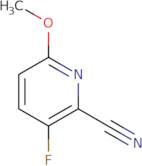 3-Fluoro-6-methoxypyridine-2-carbonitrile