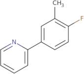 2-(4-Fluoro-3-methylphenyl)pyridine